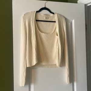 Wilfred tank & cardigan